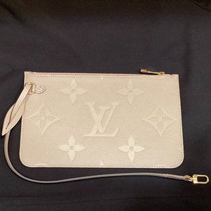 Louis Vuitton Neverfull MM Pouch - Empreinte